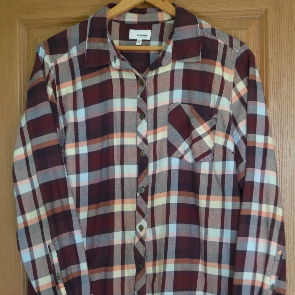 *3 for $12* Sonoma Women's Button Down Size XL